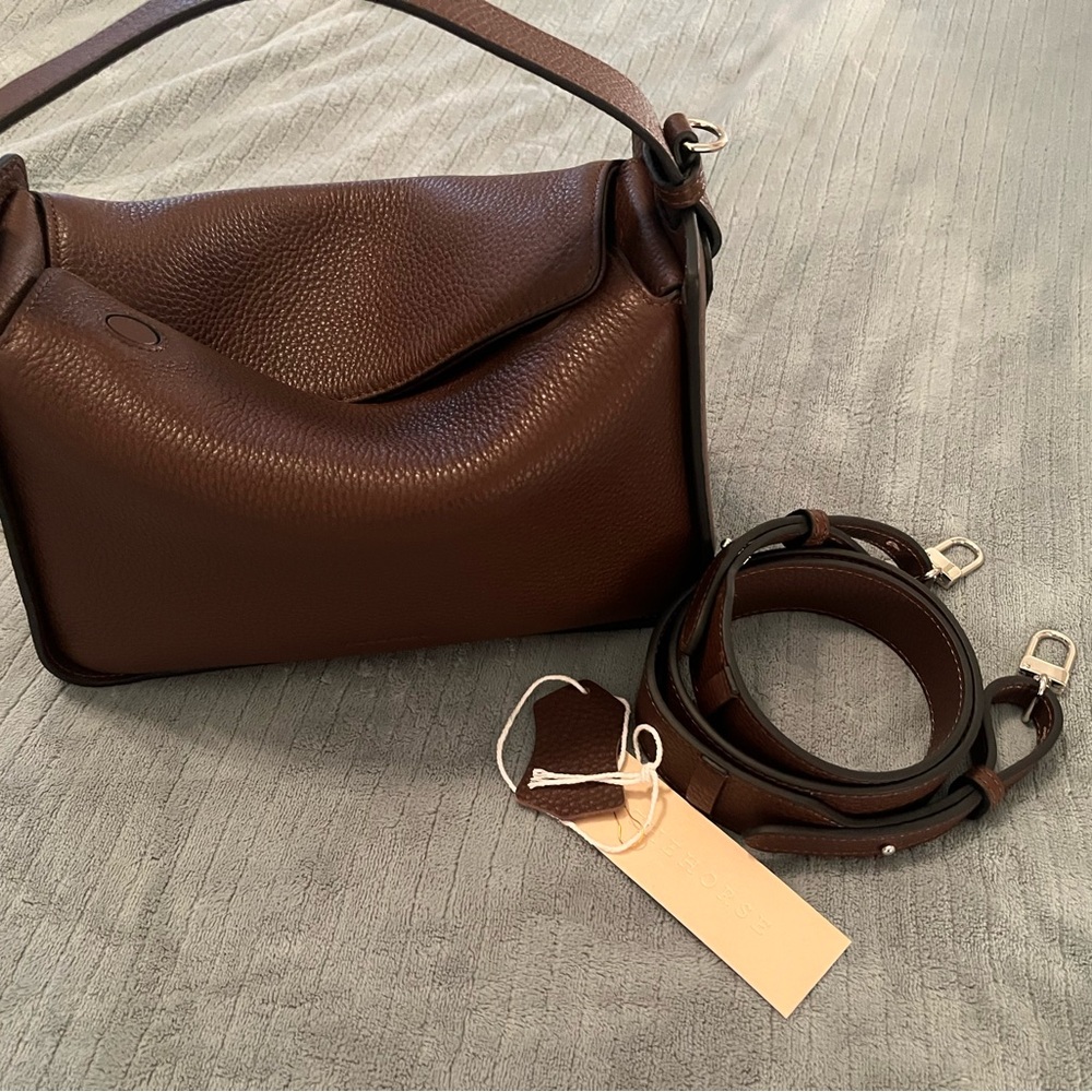 The Horse Clementine Coffee Brown Leather Handbag